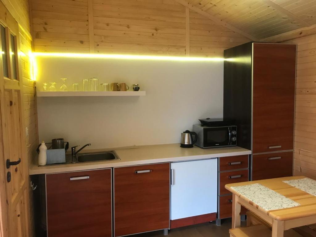 Sielska Chatka Chlopy Sarbinowo Bagian luar foto